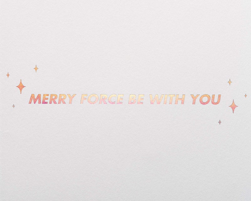 Papyrus Star Wars Christmas Cards Boxed with Envelopes, Merry Force Be with You, Ornaments (8-Count) - Image 3